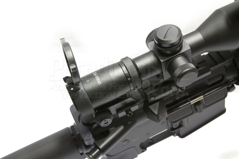 Field Sport 2.5-10x40 Tactical QD Scope with Illuminated Mil-Dot - Click Image to Close